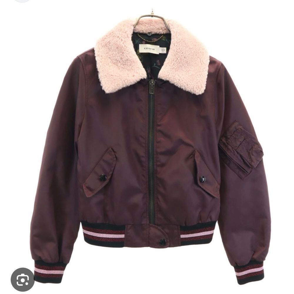 NWT Coach Western Ma 1 Jacket